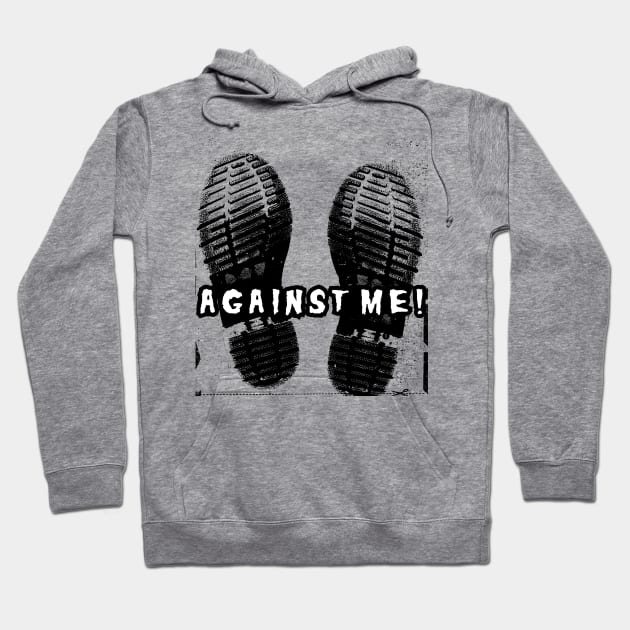 againts me classic boot Hoodie by angga108